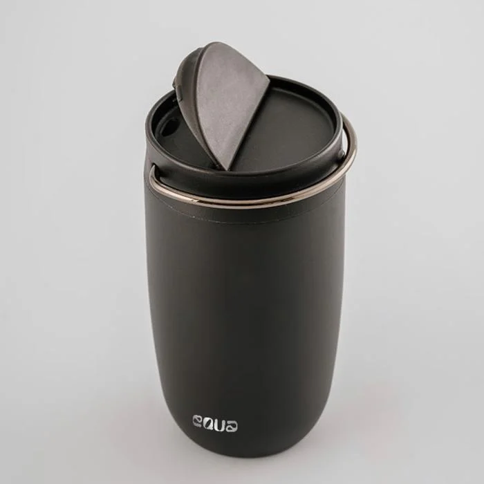 EQUA termo puodelis BLACK 300 ml