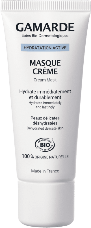 GAMARDE HYDRATATION ACTIVE kreminė veido kaukė, 40 g