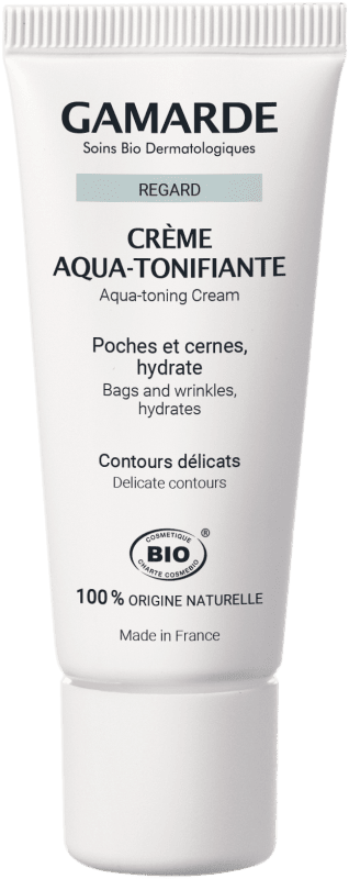 GAMARDE REGARD CREME AQUA TONIFIANTE paakių kremas, 20 g