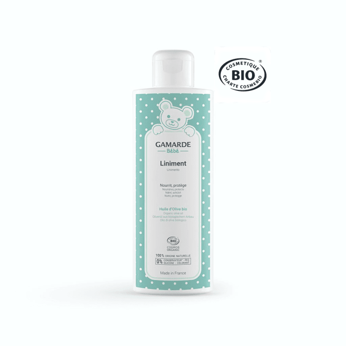 GAMARDE BEBE LINIMENT natūralus valomasis kūno kremas kūdikiams, 400 ml