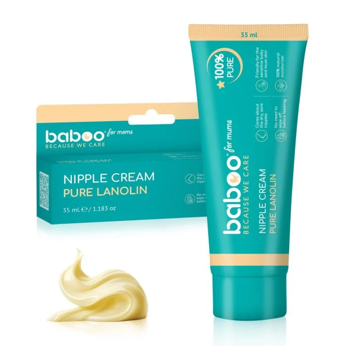 Baboo lanolino spenelių kremas, 35 ml