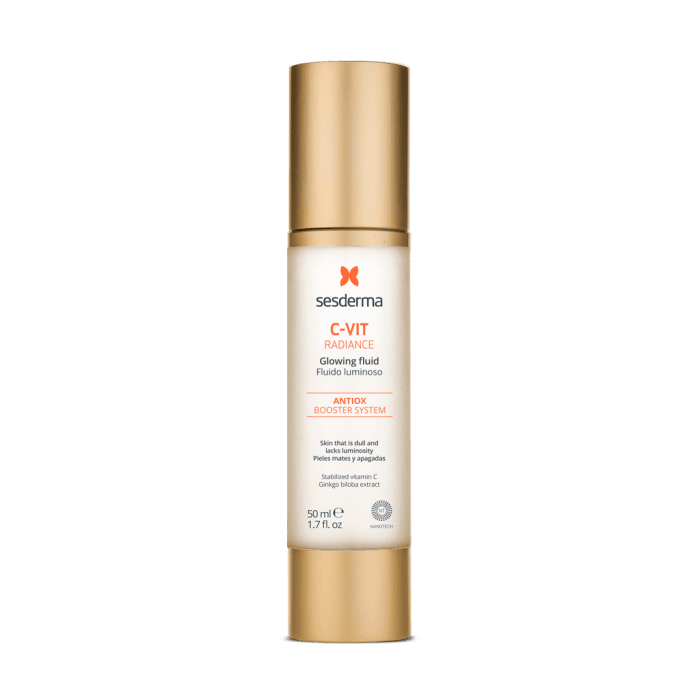 SESDERMA, C-VIT, fluidas švytėjimo stokojančiai odai, 50ml