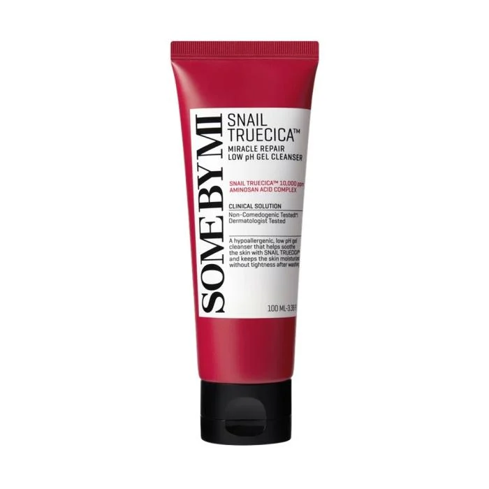 SOME BY MI veido prausiklis SNAIL TRUECICA MIRACLE REPAIR LOW pH GEL CLEANSER, 100ml