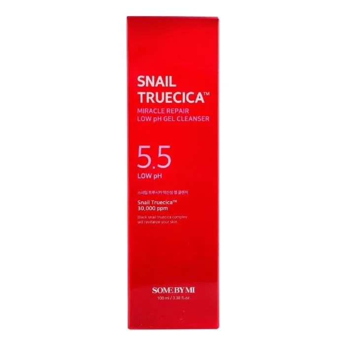 SOME BY MI veido prausiklis SNAIL TRUECICA MIRACLE REPAIR LOW pH GEL CLEANSER, 100ml
