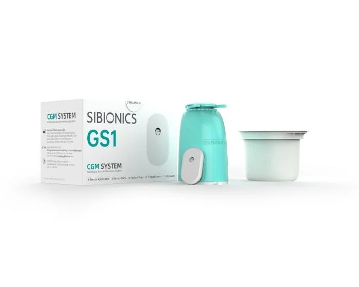 SIBIONICS GS1 nuolatinio gliukozės kiekio stebėjimo sistema N1