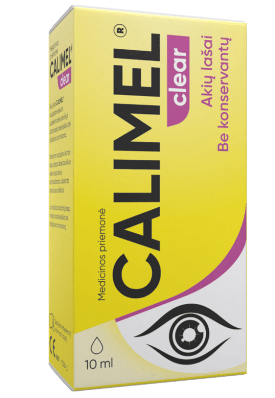 CALIMEL Sterilūs akių lašai be konservantų 10 ml