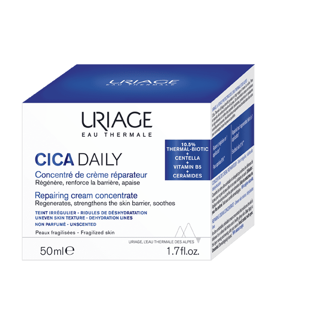 URIAGE, CICA DAILY koncentruotas kremas atkuriamasis, 50ml