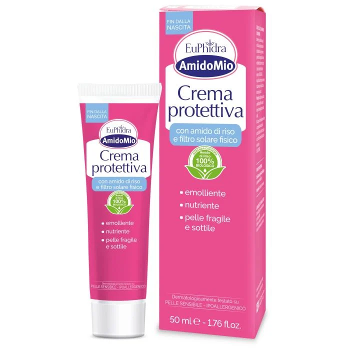AMIDOMIO apsauginis kremas jautriai odai, 50 ml