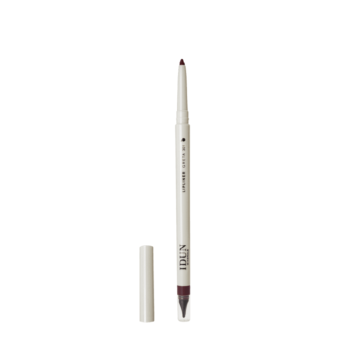 IDUN Minerals lūpų pieštukas Greta tamsiai vyšninės spalvos Nr. 6301, 0,35 g