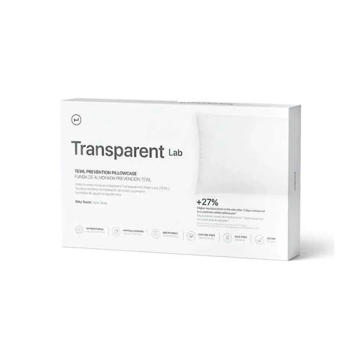 TRANSPARENT Lab pagalvės užvalkalas QUEEN SIZE 50X75cm
