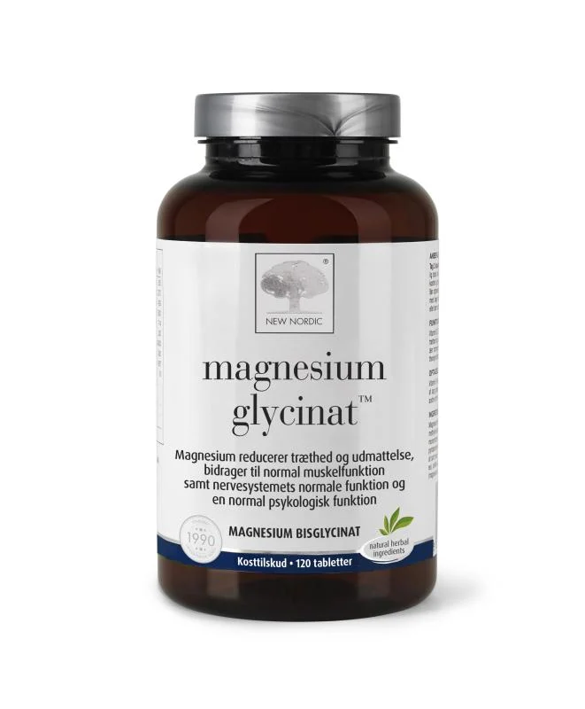 NEW NORDIC Magnio glicinatas 233 mg, N120