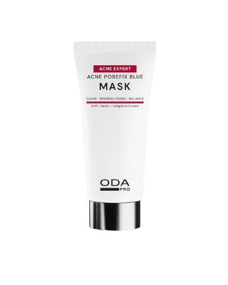 ODA PRO Giliai poras valanti molio kaukė su AHA rūgštimi 50 ml