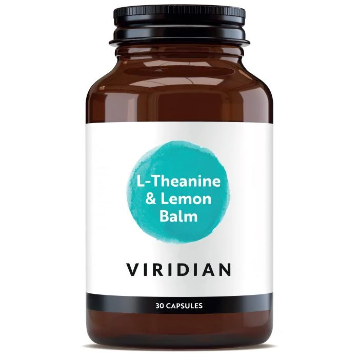 VIRIDIAN L-Theanine and Lemon Balm, N30