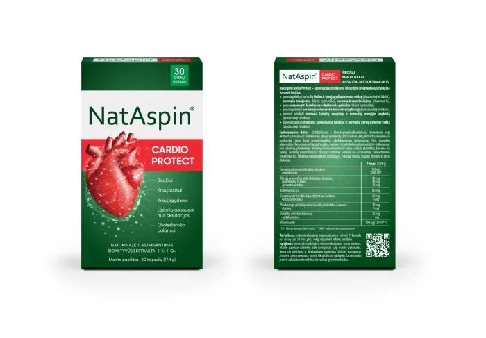 NATASPIN CARDIO PROTECT kapsulės, N30