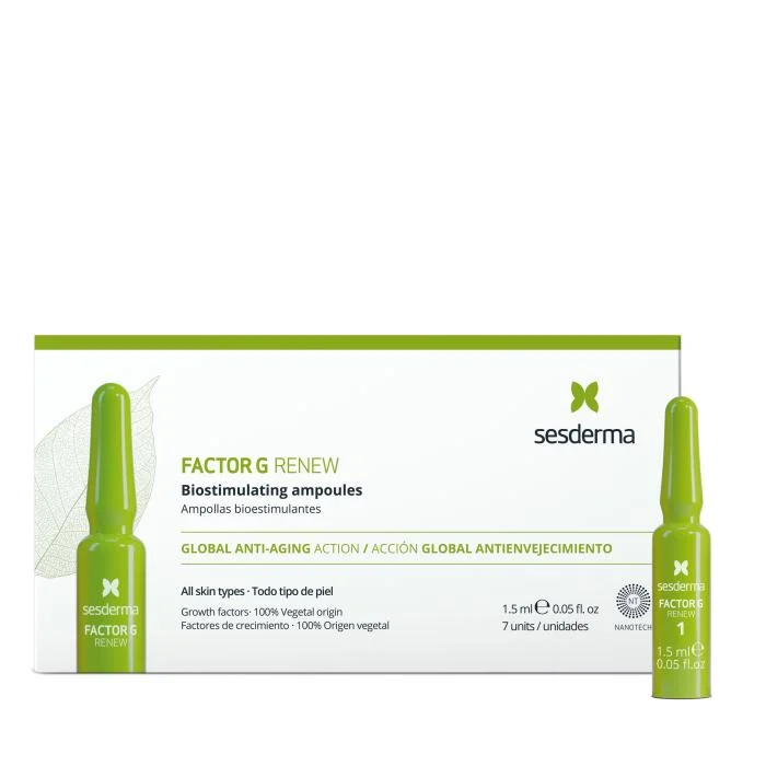 SESDERMA FACTOR G regeneruojamasis serumas ampulėse, 7x1.5 ml