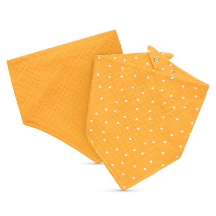 BABOO seilinukas Bandana, 0+ mėn, 2 vnt, Peachy Keen, Oranžinė