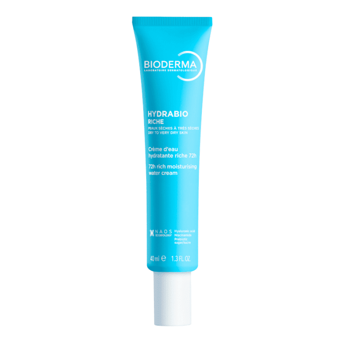 BIODERMA drėkinantis ir maitinantis veido kremas sausai ir labai sausai odai HYDRABIO RICHE, 40 ml