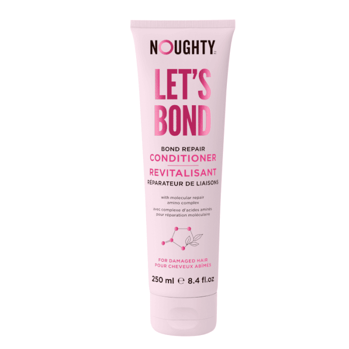 NOUGHTY Let's Bond atstatomasis kondicionierius pažeistiems plaukams su amino rūgščių kompleksu, 250ml