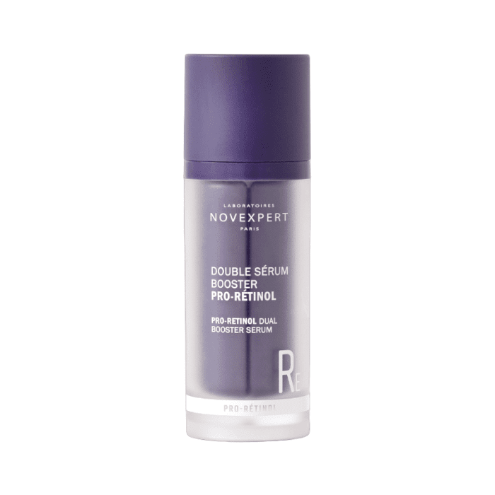 NOVEXPERT dvepojo poveikio serumas su bakučioliu+proretinoliu ir 10% AHA+PHA rūgštimis, 30 ml