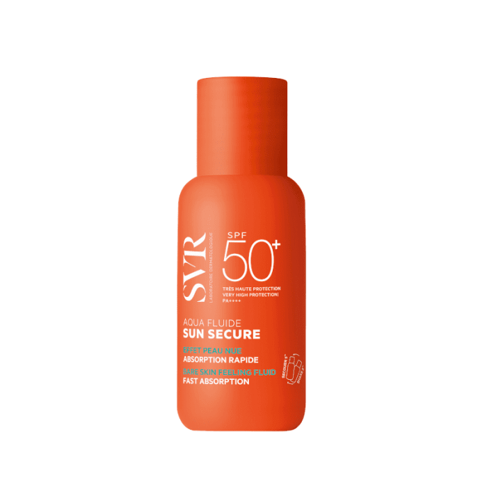 SVR SUN SECURE FLUIDE ULTRA-LEGER SPF50+ apsauginis labai lengvos tekstūros veido fluidas, 50 ml
