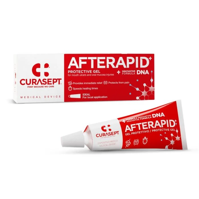 CURASEPT Afterapid DNA opų ir dantenų gelis, 10 ml