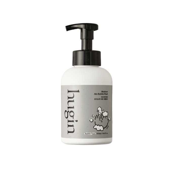 HUG'IN by Mother-K putų konsistencijos prausiklis kūdikiams ir vaikams, nuo 0 mėn., 500 ml.