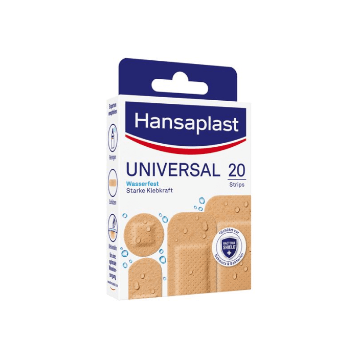 HANSAPLAST vandeniui atsparūs pleistrai, N20