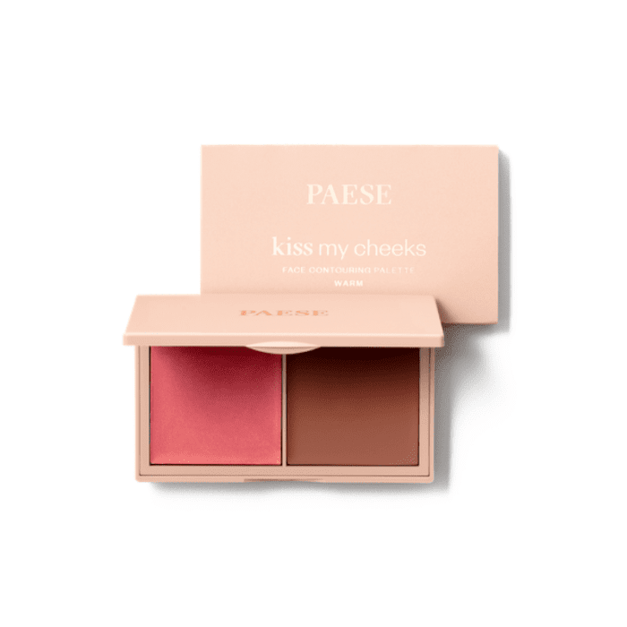 PAESE KISS MY CHEEKS kreminė kontūravimo paletė 01 WARM, 15g