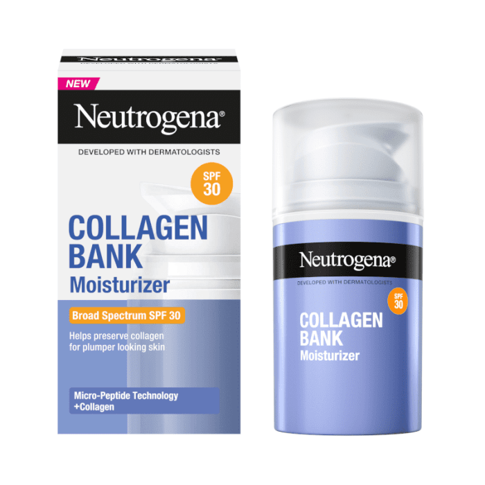 NEUTROGENA Collagen Bank drėkinamasis kremas SPF 30, 50ml