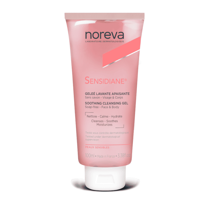NOREVA Sensidiane raminamasis prausiamasis gelis, 100 ml