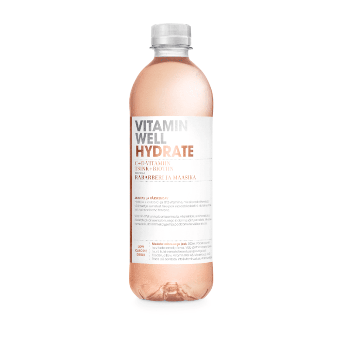 VITAMIN WELL Hydrate gėrimas, 500 ml