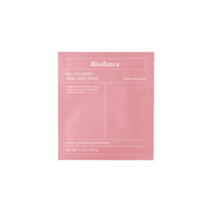 BIODANCE Bio-Collagen Real Deep hidrogelio veido kaukė su kolagenu, N1, 34 g