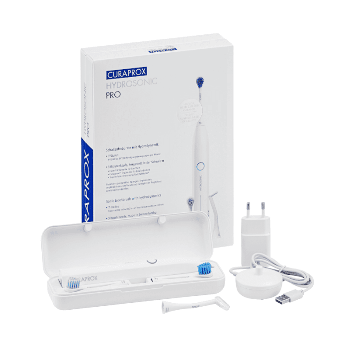 CURAPROX elektrinis sonic dantų šepetėlis Hydrosonic PRO, N1