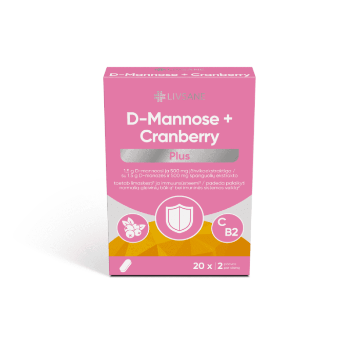 LIVSANE D-Mannose + Cranberry, N20