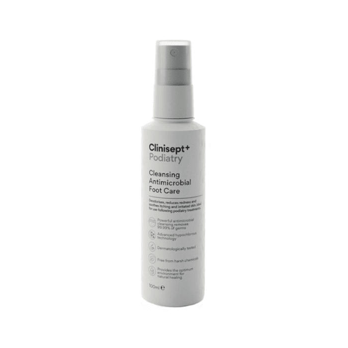 CLINISEPT+ Podiatry pėdų priežiūros priemonė, 100 ml