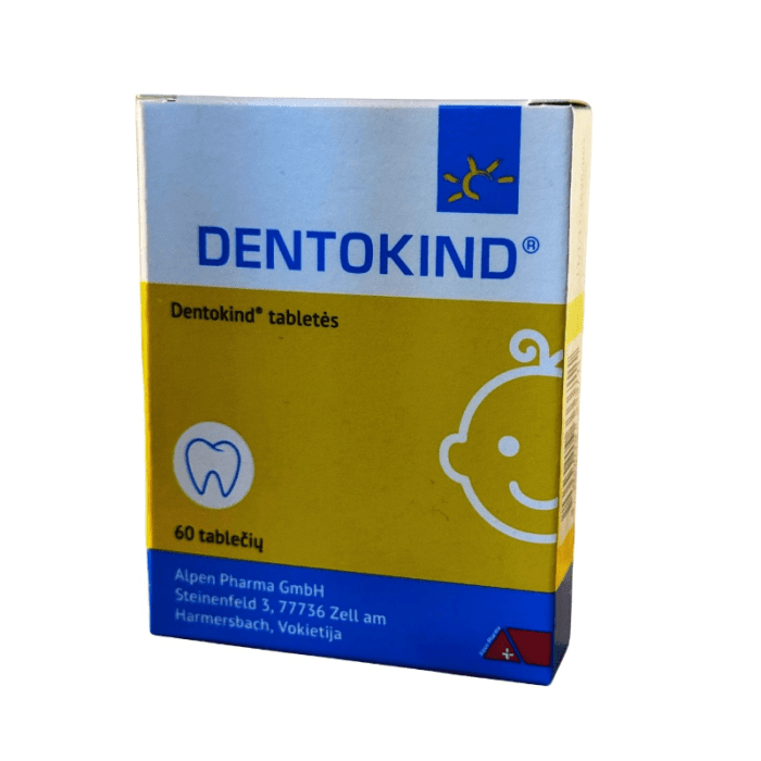 DENTOKIND tabletės, N60