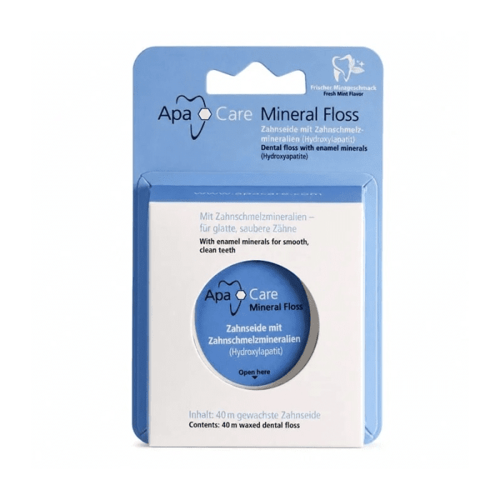 ApaCare Mineral Floss dantų siūlas, 40 m