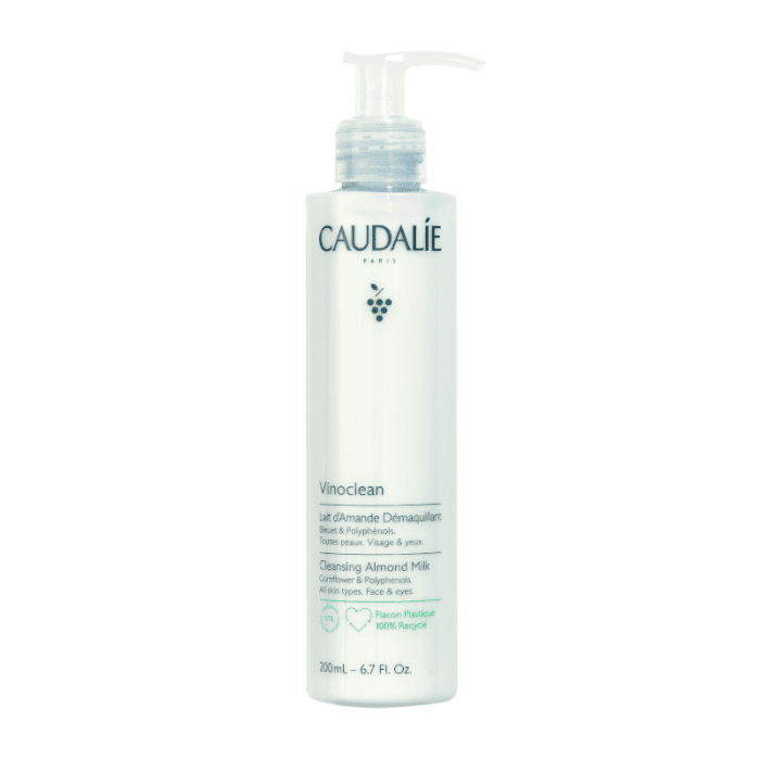 CAUDALIE Vinoclean Gentle Cleansing Almond Milk valomasis pienelis jautriai odai, 200 ml