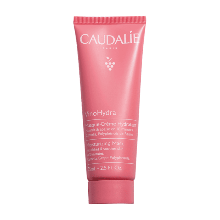 CAUDALIE Vinohydra Moisturizing Mask veido kaukė su hialuronu, 75 ml