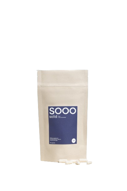 SOOO solid: 99.42% PURITY Trans-Resveratrol papildymas 350 mg, N90