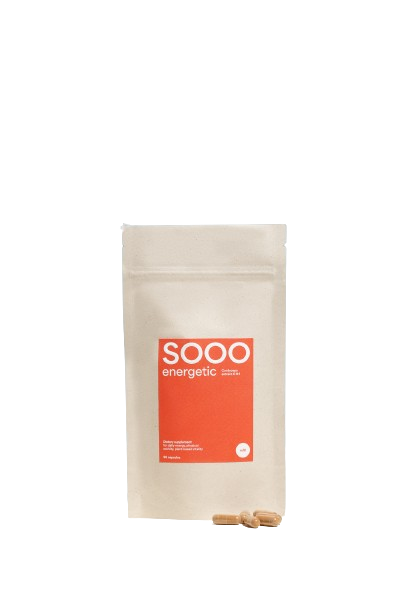 SOOO energetic: Cordyceps extract 6-8:1 papildymas 350 mg, N90
