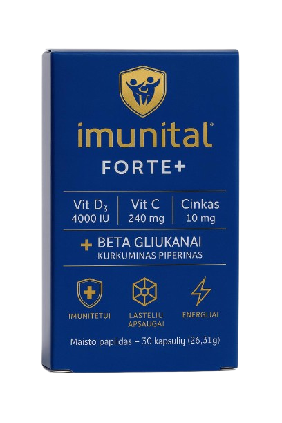 IMUNITAL FORTE+ kapsulės N30