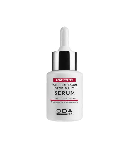 ODA PRO Spuogų kontrolei serumas su 2% Salicilio rūgštimi 30 ml