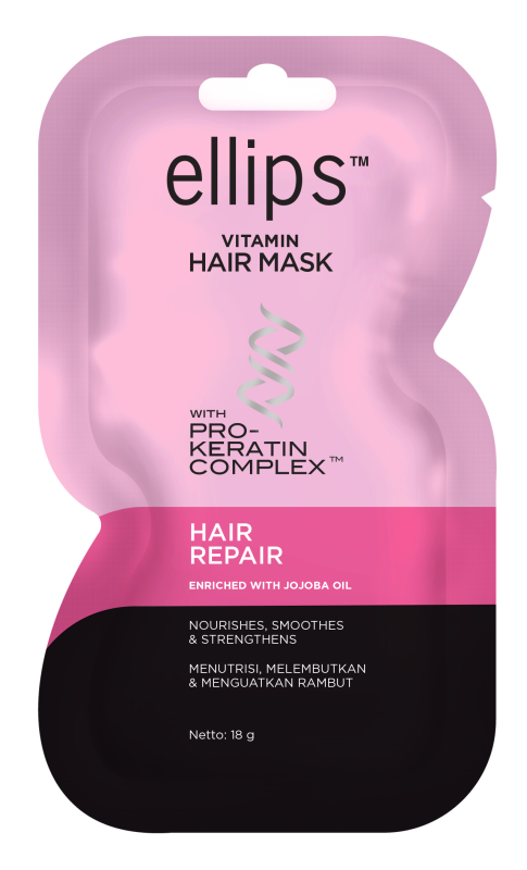 ELLIPS plaukų kaukė „Hair Repair Pro Keratin“ 18 g