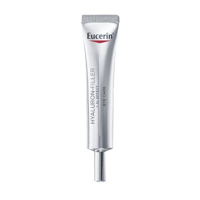 EUCERIN Hyaluron-Filler +3x Effect akių srities kremas SPF 15 su hialurono rūgštimi, 15 ml