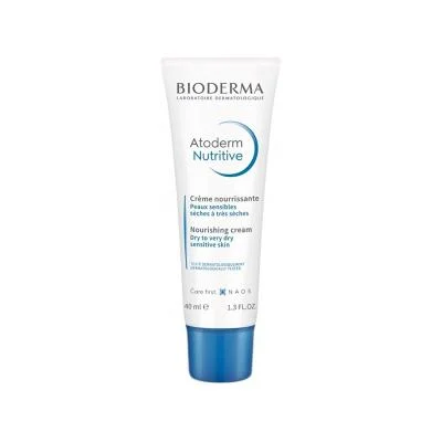 BIODERMA intensyviai maitinantis ir raminantis veido kremas sausai odai ATODERM NUTRITIVE, 40 ml