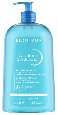 BIODERMA gelinis dušo prausiklis ATODERM, 1 l