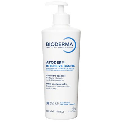 BIODERMA kremas emolientas labai sausai ir atopiškai odai ATODERM INTENSIVE BAUME 500 ml