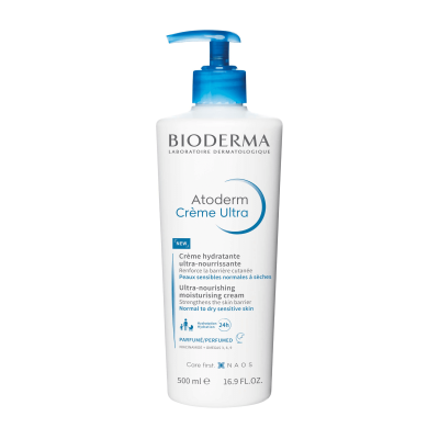 BIODERMA kremas normaliai, sausai odai Atoderm Crème Ultra, 500 ml