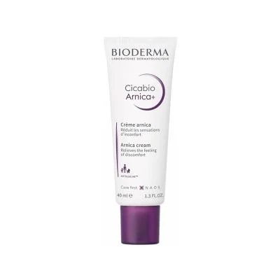 BIODERMA CICABIO ARNICA+, raminantis ir diskomfortą mažinantis kremas, 40 ml